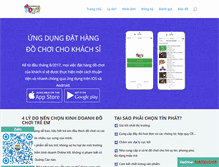 Tablet Screenshot of dochoitinphat.com